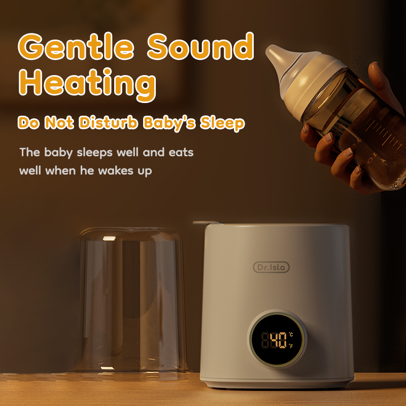 Aquecedor de leite para bebês, esterilizador multifuncional, rápido, aquecedor de garrafas de leite, controle de temperatura, acessórios para recém-nascidos