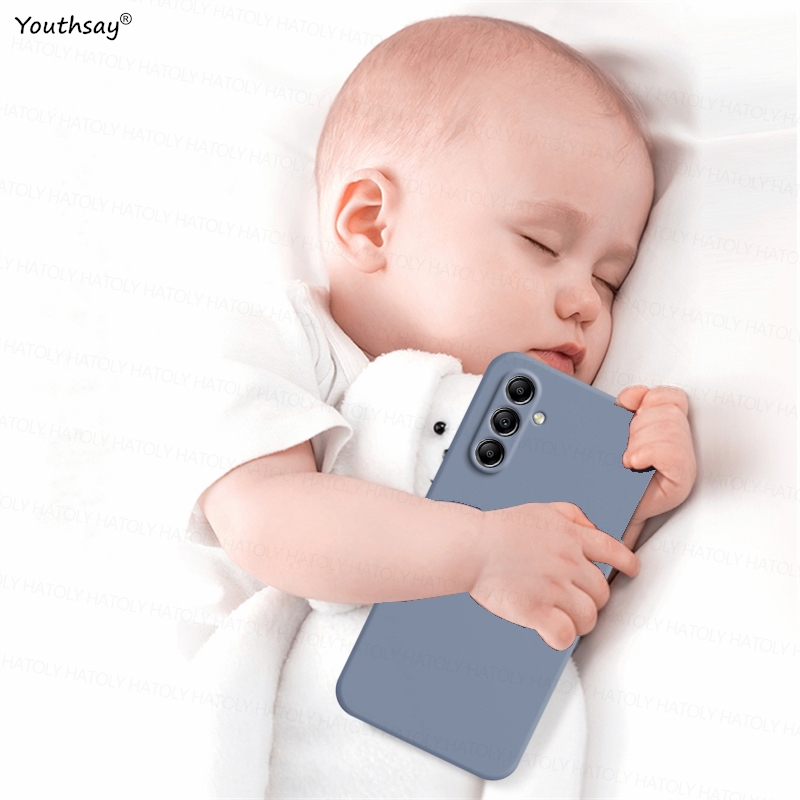 Para Samsung Galaxy A16 Funda Samsung Galaxy A16 A56 A36 A15 A55 Funda Coque suave Original Funda de silicona líquida Samsung A16