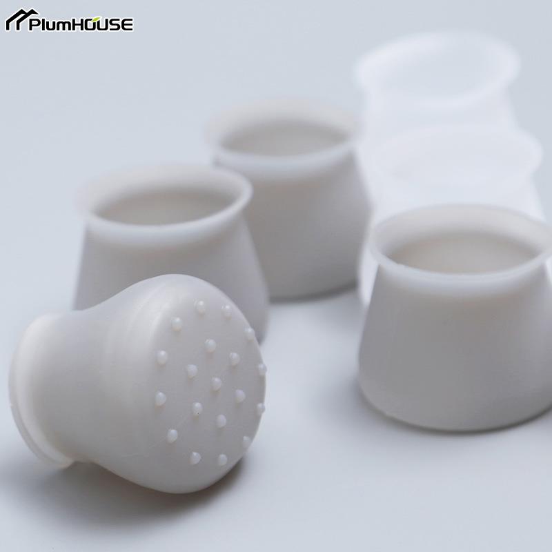 20 stücke PVC Möbel Bein Schutz Abdeckung Anti-slip Tisch Beine Tisch Füße Pad Boden Protector Für Stuhl Bein boden Schutz