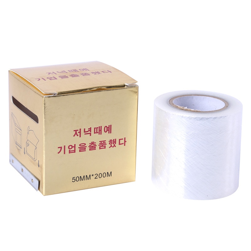 Tattoo Clear ห่อพลาสติกสารกันบูด Microblading ฟิล์มสําหรับแต่งหน้าถาวร Eyebrow Tattoo อุปกรณ์เสริมเครื่องมือความงามสําหรับ Salon