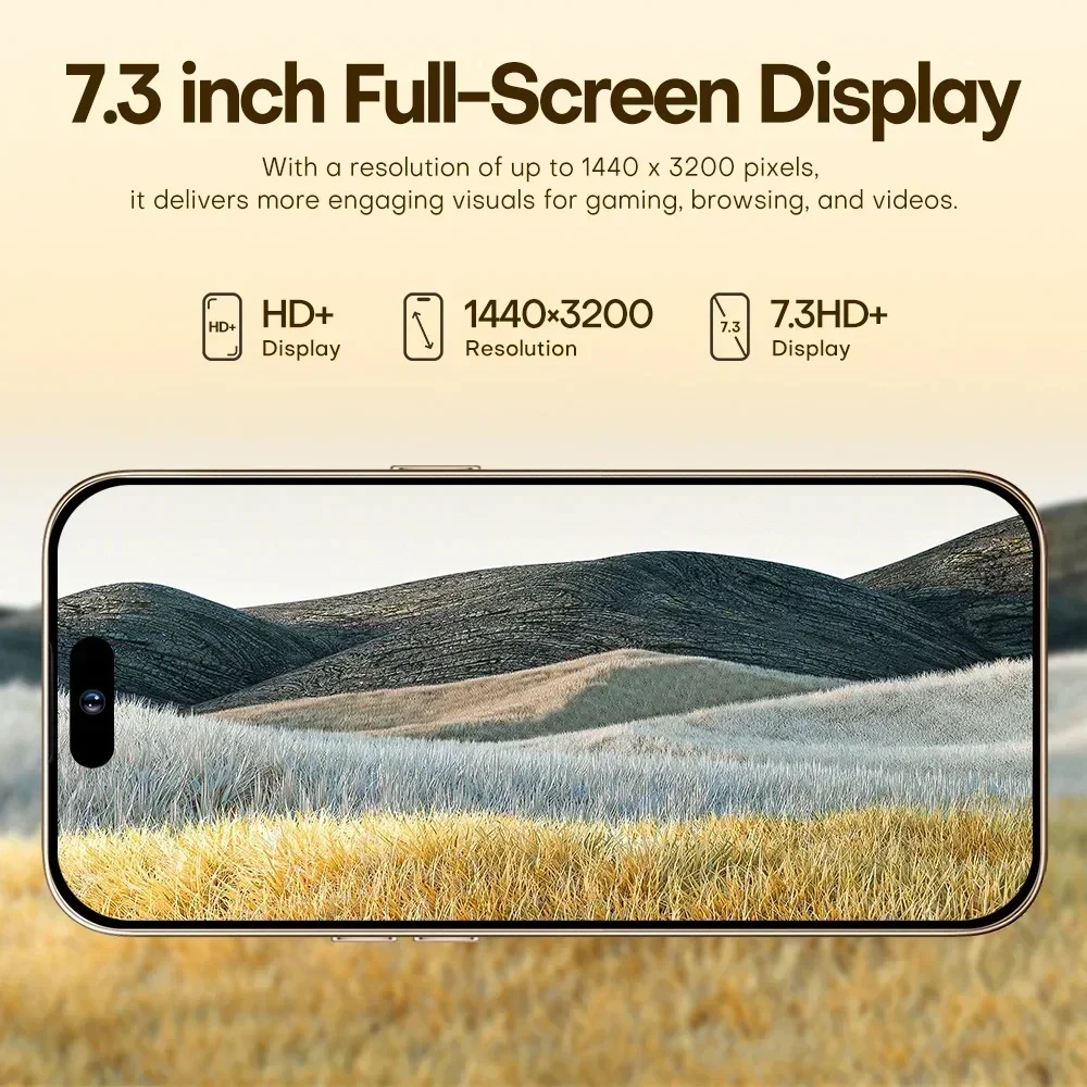 2025 High Quality For 7.3 Inch LCD Display Touch Screen AMOLED Display Panel Dynamic