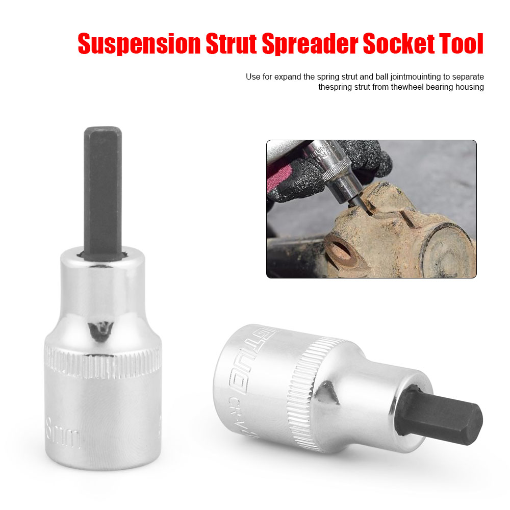 Hydraulic Shock Absorber Manual Ball Joint Bushing Removal Tool Kit Suspension Separator Strut Split Hub Steering Spreader Tool