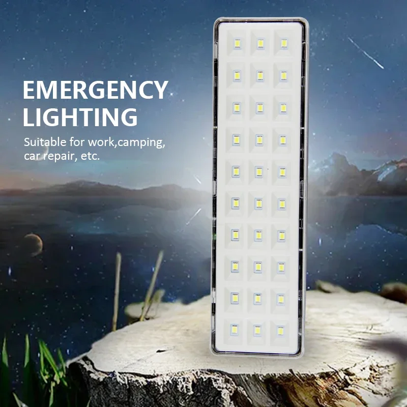 2 tryby Możliwość przyciemniania 30 diod LED Akumulatorowa lampa awaryjna Zewnętrzne nocne światła naprawcze Przenośna latarnia kempingowa do użytku z awarii zasilania