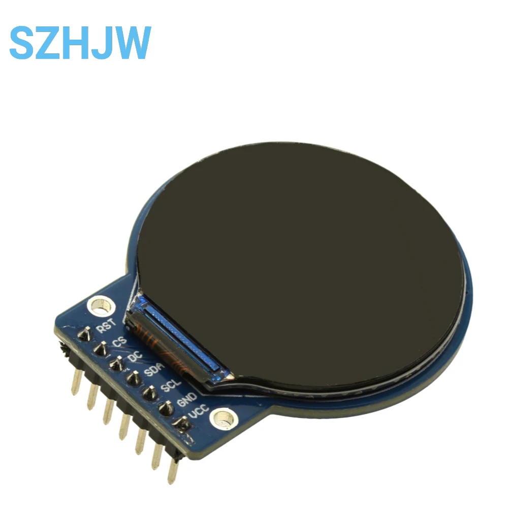 1-10 Uds. Pantalla LCD TFT redonda de 1,28 "240x240-controlador GC9A01, interfaz SPI de 4 cables, para proyectos de reloj inteligente Arduino ESP32 DIY