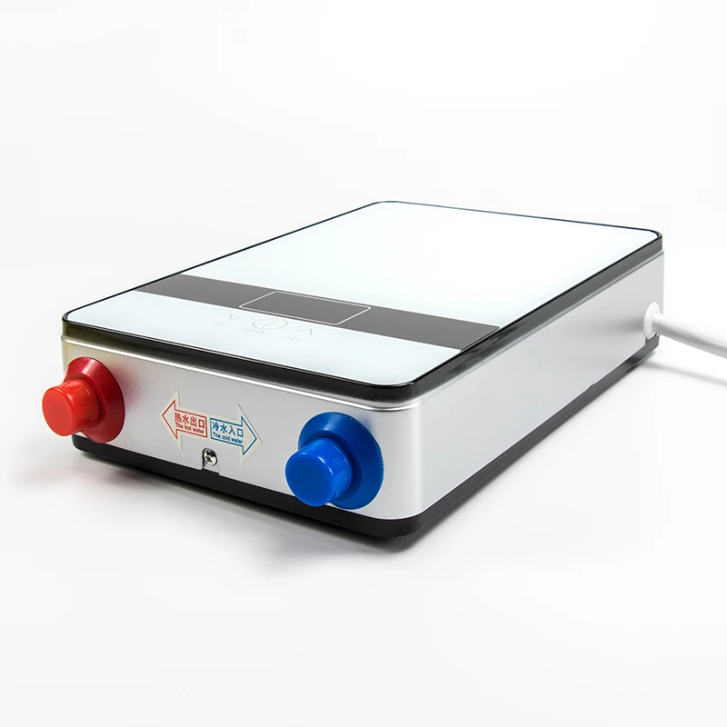 Scaldabagno elettrico istantaneo 6500W 220V Termostato Riscaldatore di flusso Riscaldamento bagno Cucina istantanea Doccia calda Acqua