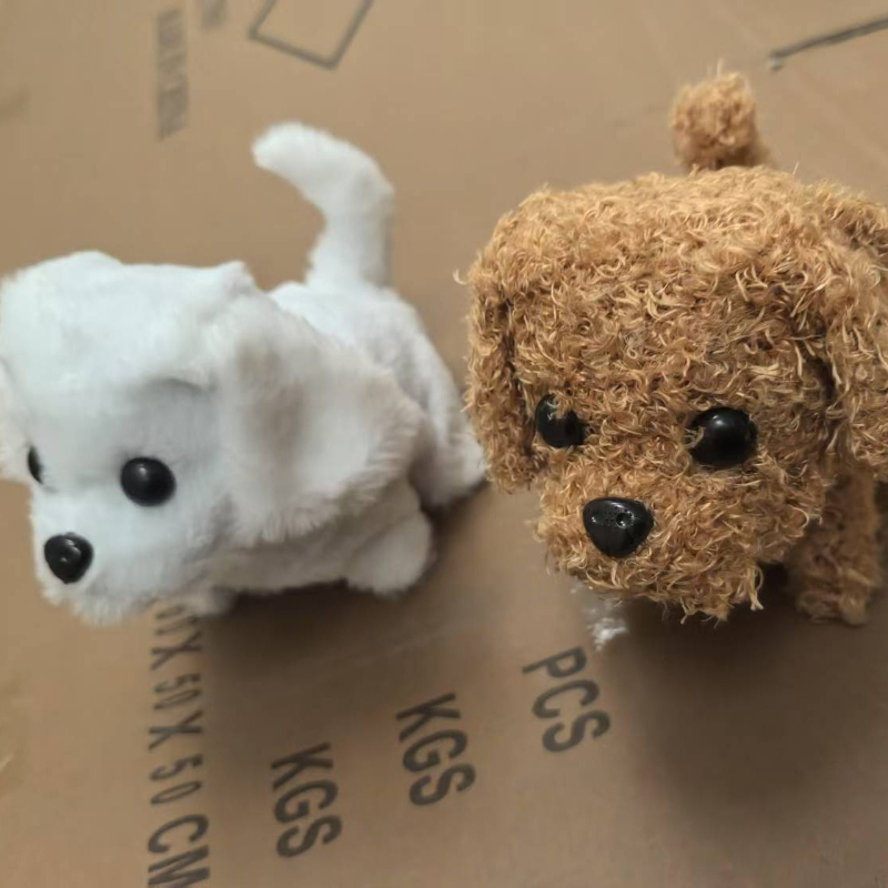 Плюшевый щенок, электронная игрушка для собак, очаровательные детские умные интерактивные прогулки, держи, венки, хвост, подарок на день рождения для ребенка