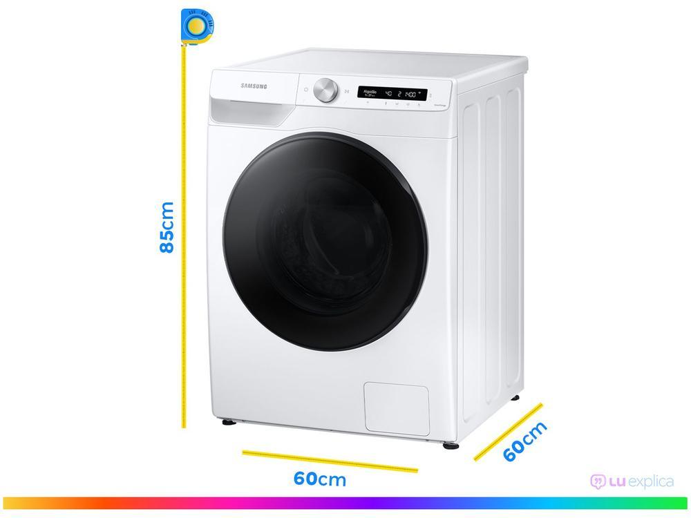 Lava e Seca Smart Samsung WD13T 13kg Digital Inverter 3 em 1 Água Quente e Fria Branca - 110V