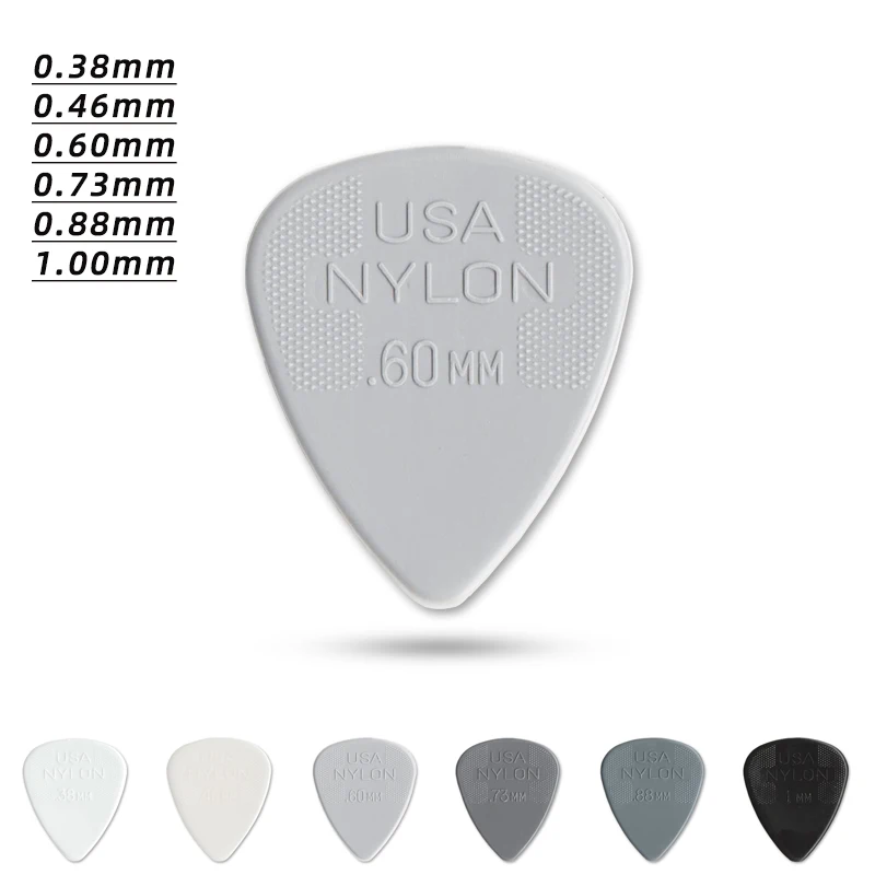 Dunlop Chọn. 44R Chuẩn Chất Liệu Nylon Chống Trơn Trượt Đàn Guitar Phím. Độ Dày: 0.38/0.46/0.60/0.73/0.88/1.00Mm.