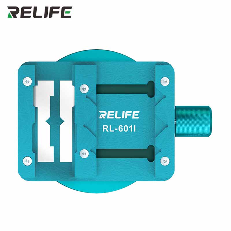 RELIFE RL 601I Bo Mạch Chủ Chip Sửa Chữa Mini Xoay Đèn Có Thể Tháo Rời Bàn Xoay Điện Thoại PCB Đa Chức Năng Kẹp Chip BGA Jig