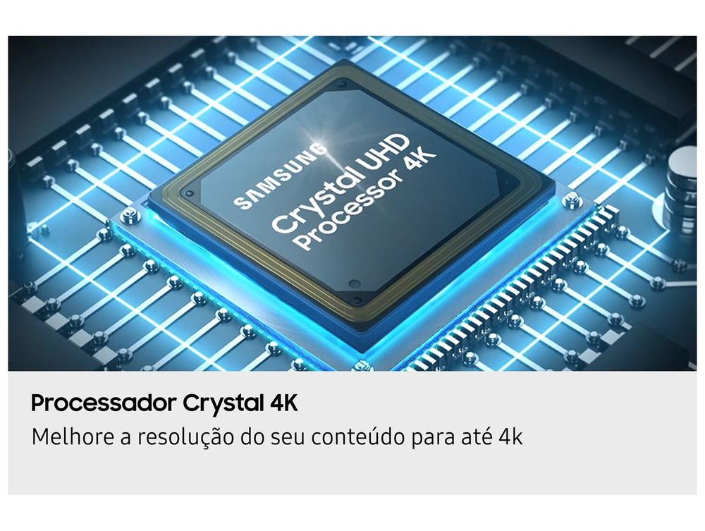 Smart TV 55" Samsung 4K UHD Crystal UHD UN55U8600FGXZD Tizen Bixby 3 HDMI