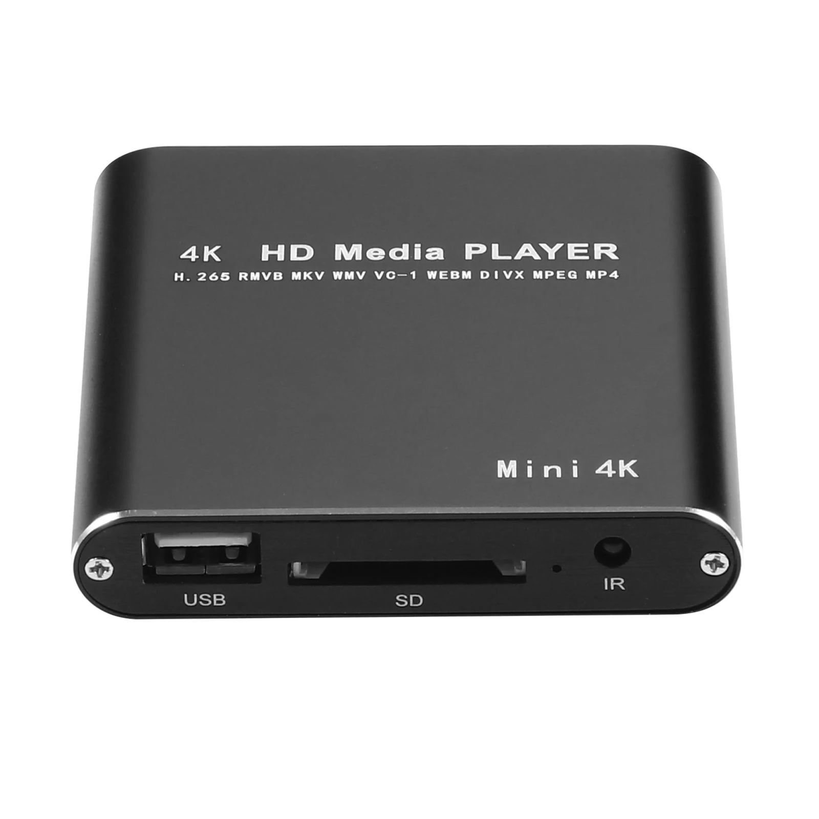 Мультимедийный плеер X9 HD 4K Video Loop USB Внешний медиаплеер AD-плеер с автоматической петлей Воспроизведение Реклама видео ТВ-плеер