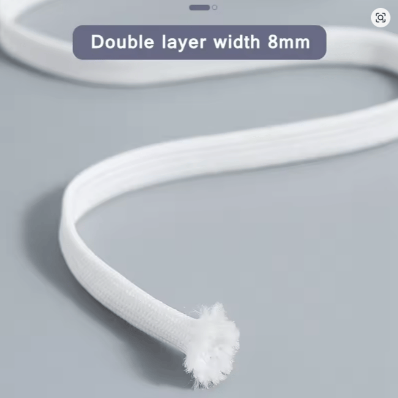 1 Pair Black White Shoe Laces Flat Double Woven Anti-Slip Polyester Shoelaces Sports Casual White Shoes Classic Shoelace