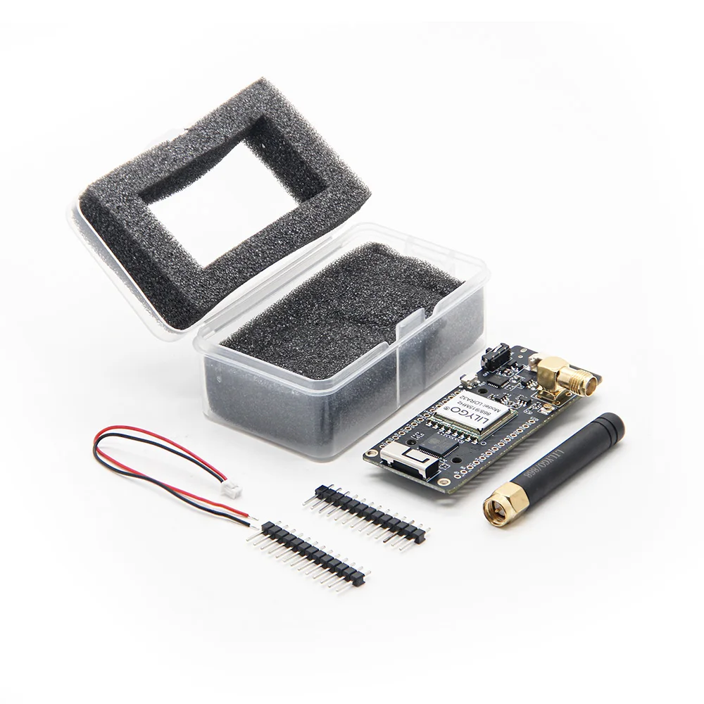 LILYGO ®   TTGO LoRa32 V2.1_1.6 versión 433/868/915Mhz ESP32 LoRa OLED 0,96 pulgadas tarjeta SD Bluetooth WIFI módulo inalámbrico ESP-32 SMA