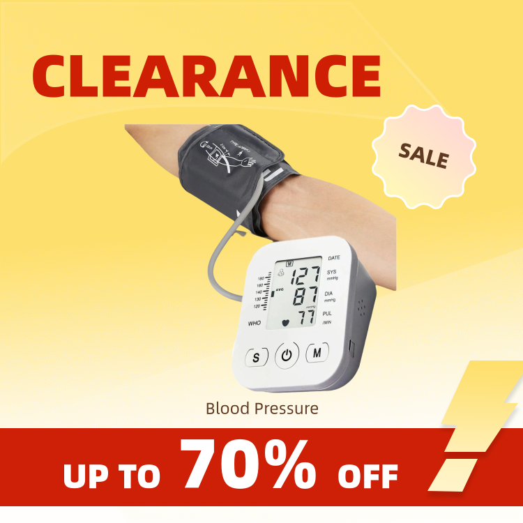 Clearance_Display LCD Sfigmomanometro Tipo fascia da braccio Monitor della pressione arteriosa Impulso Misuratore di frequenza cardiaca Misurazione accurata M