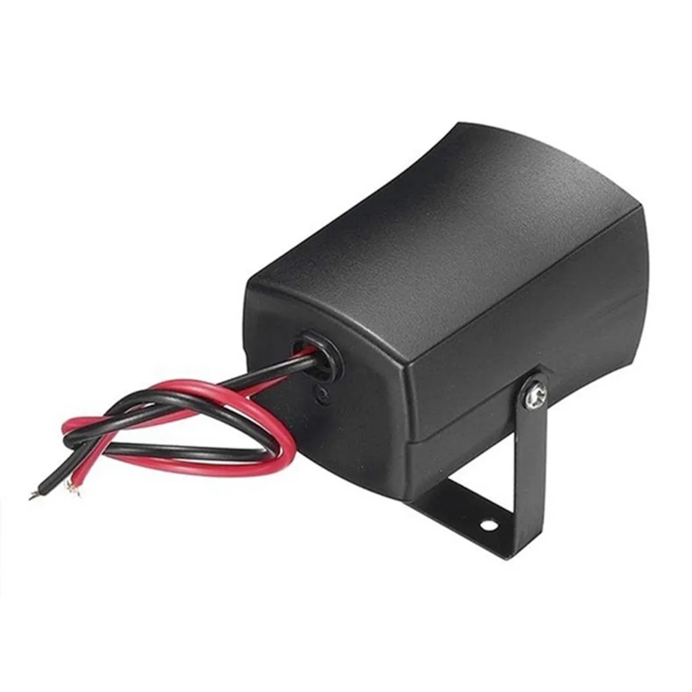 DC 12V 110-120dB Auto Warning Siren Sound Signal Backup Alarms Horns Beep Reverse Slim Invisible Air Horn for the Car