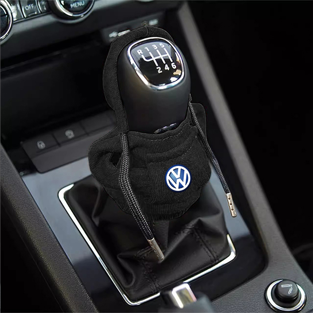 Sudadera con capucha para cambio de marchas de coche, mango Manual, accesorio para automóvil para Volkswagen VW R Golf 4 5 Passat Beetle Tiguan Rline Polo CC B6