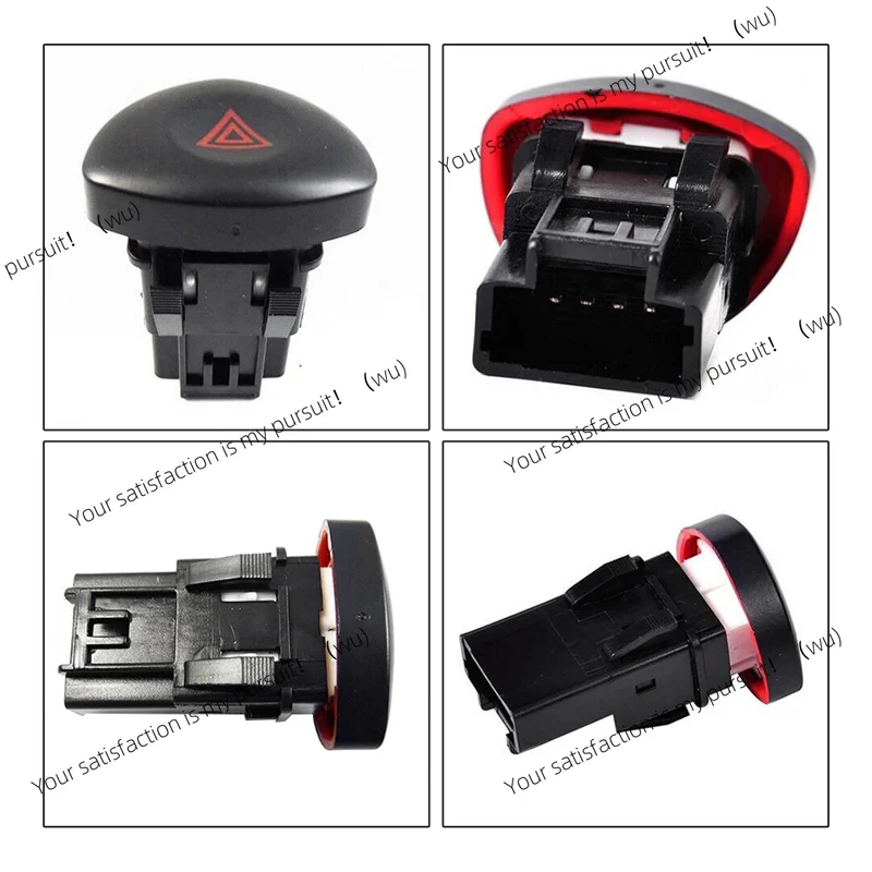 Untuk Renault Clio 2 MK2 1998 dan seterusnya A2E - Tombol sakelar lampu darurat peringatan bahaya 8200060036 - 8200442723