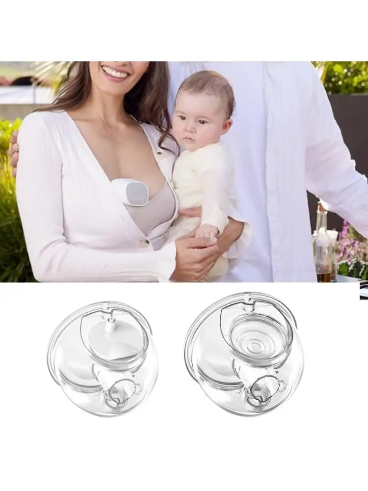 Cubierta de colección de extractor de leche, accesorios de repuesto ligeros, conveniente y cómodo