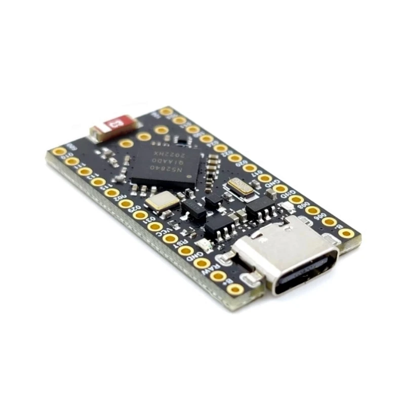 NRF52840 Development Board Supermini Compatible With Nice!Nano V2.0 Bluetooth Charging Management