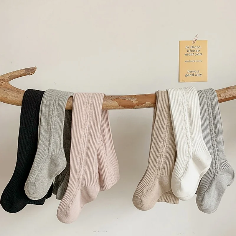 Mallas de princesa para niñas, pantimedias ajustadas de algodón suave para niñas, mallas de moda para primavera y otoño de 2 a 8 años, novedad