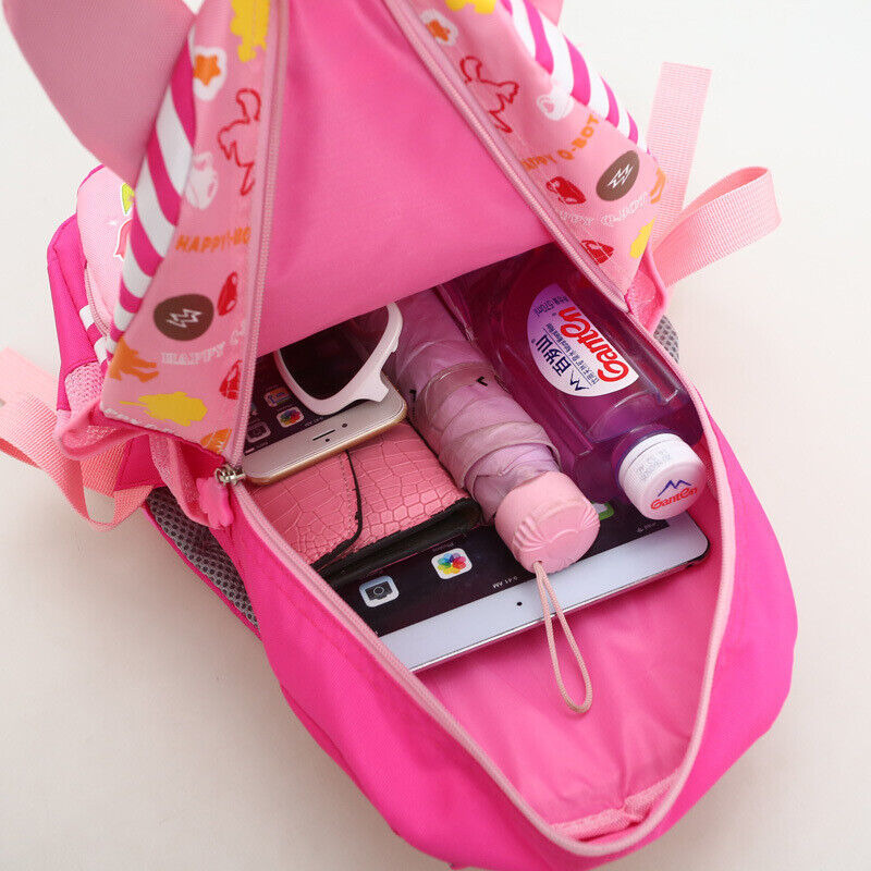 Cartoon  Rabbit Kids Backpack Boys Girls School Bags Kindergarten