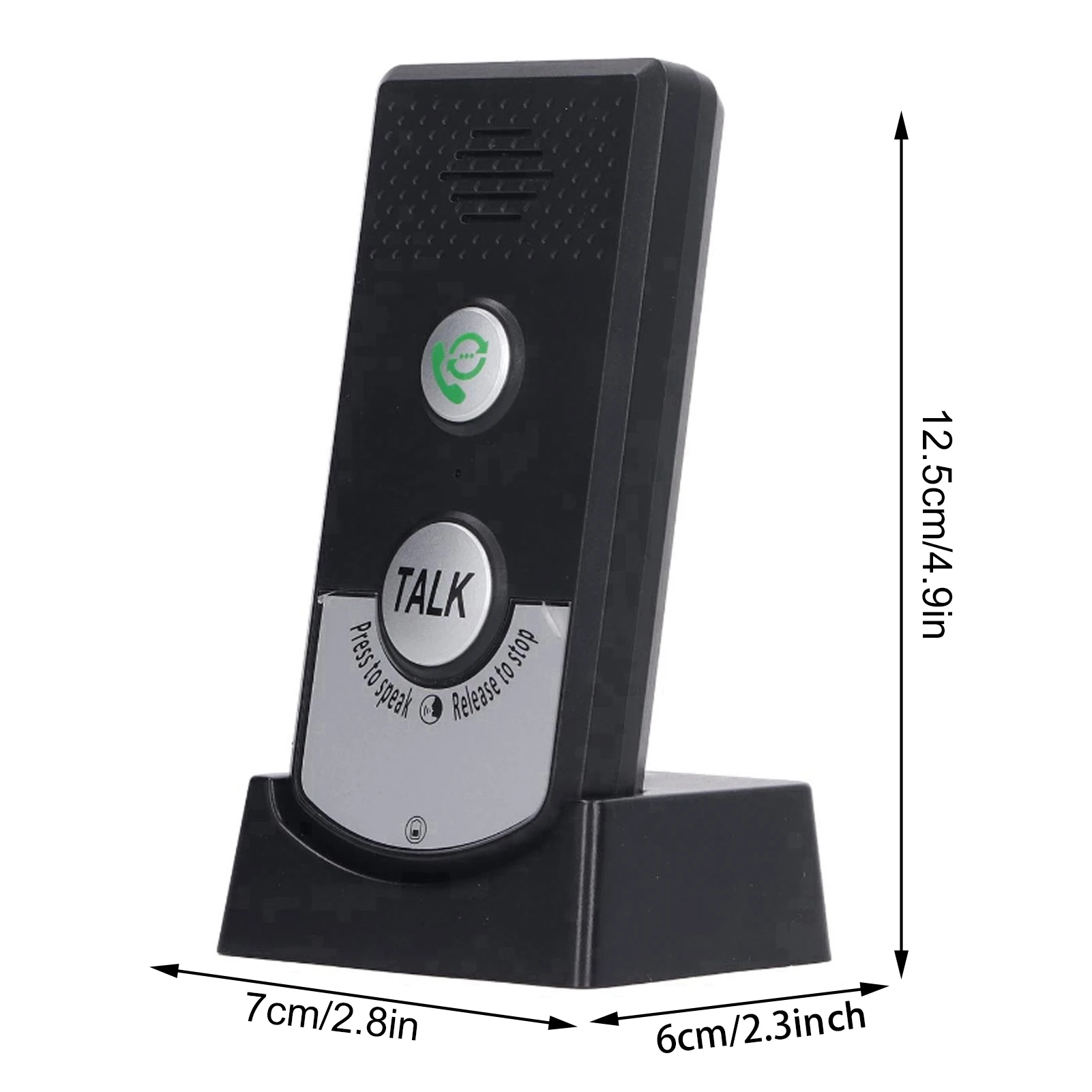 2-Wege-Wireless Voice Intercom Super Long Range H8 Türklingelsystem Einheit Stromsparende Sprach-Intercom-Lichtanzeige für Krankenhäuser
