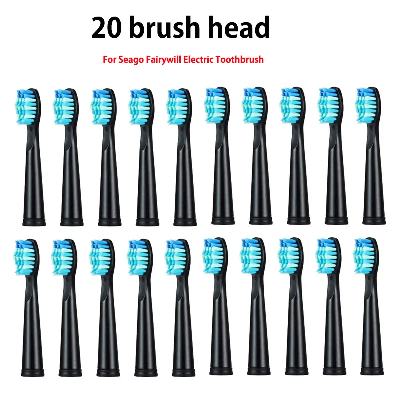 5-10Pcs Replacement Brush Heads For Seago/Fairywill Electric Toothbrush FW/SG 507/508/515/551/917/959/908 Dupont Bristle Brush