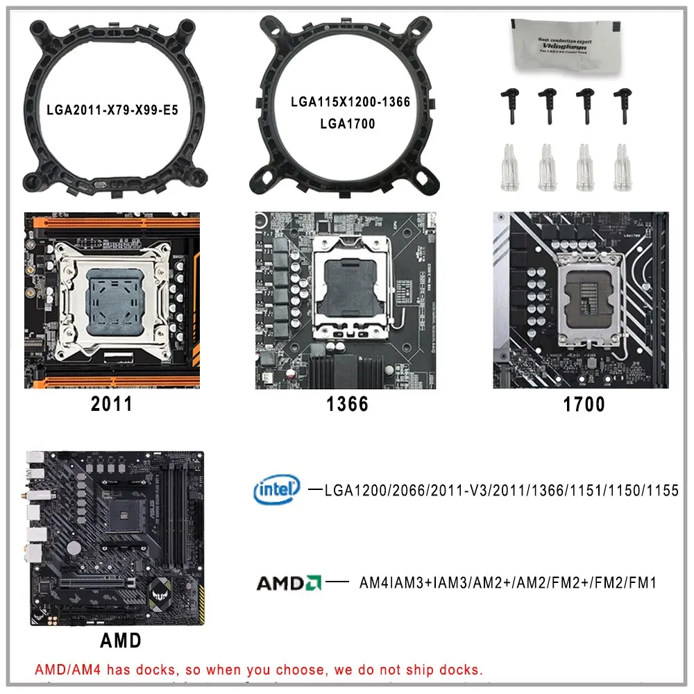 プロセッサークーラーIWONGOU-X99,lga2011,Projor,90mm,rgbファン,3ピン,intel lga 2011, 1366, 1700,amd,1156用の冷却cpu