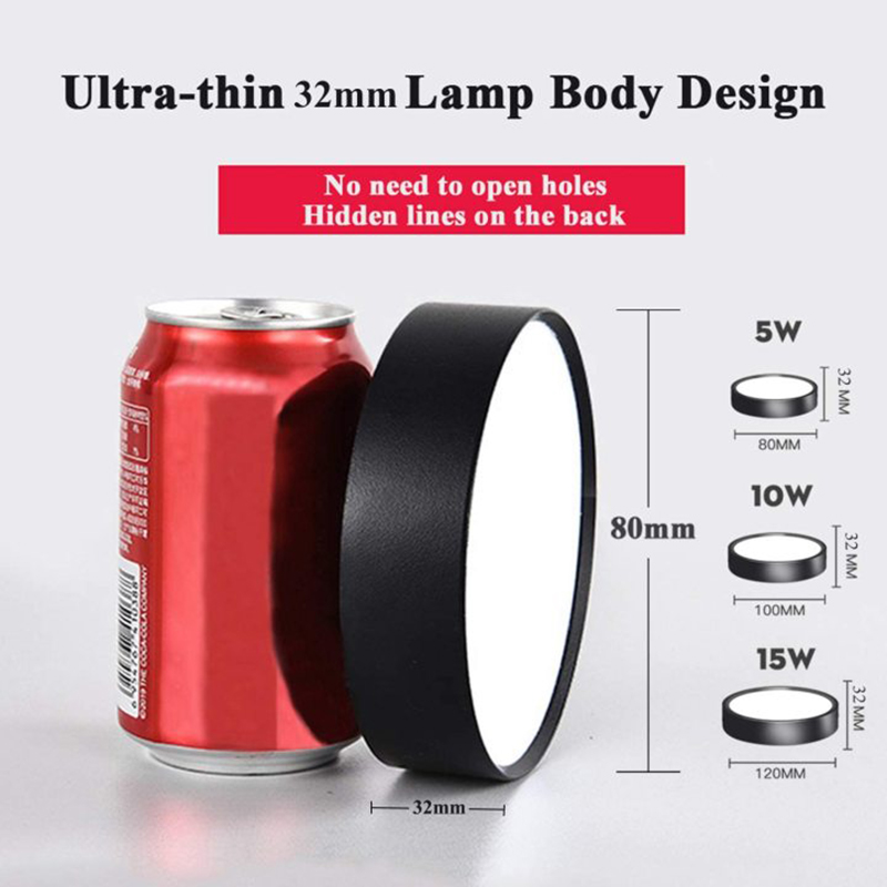 Spot LED Decken leuchte 220V Aufputz Down light LED Innen beleuchtung für Wohnzimmer Küche Decken leuchte LED Spotlight