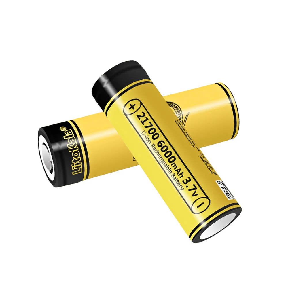 LiitoKala Lii-50E 21700 5000Mah 3.7V 5C Xả Cao Cấp Pin Cho Công Suất Cao Đồ Gia Dụng