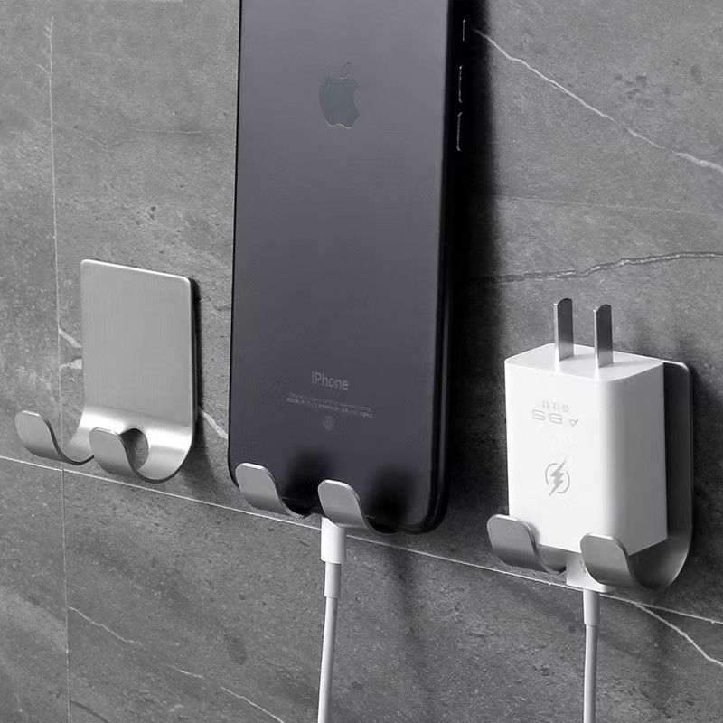 Suporte multifuncional para secador de cabelo de banheiro, suporte para ferramenta de cuidados com os cabelos sem perfuração, ferramenta adesiva para salão de cabeleireiro montada na parede