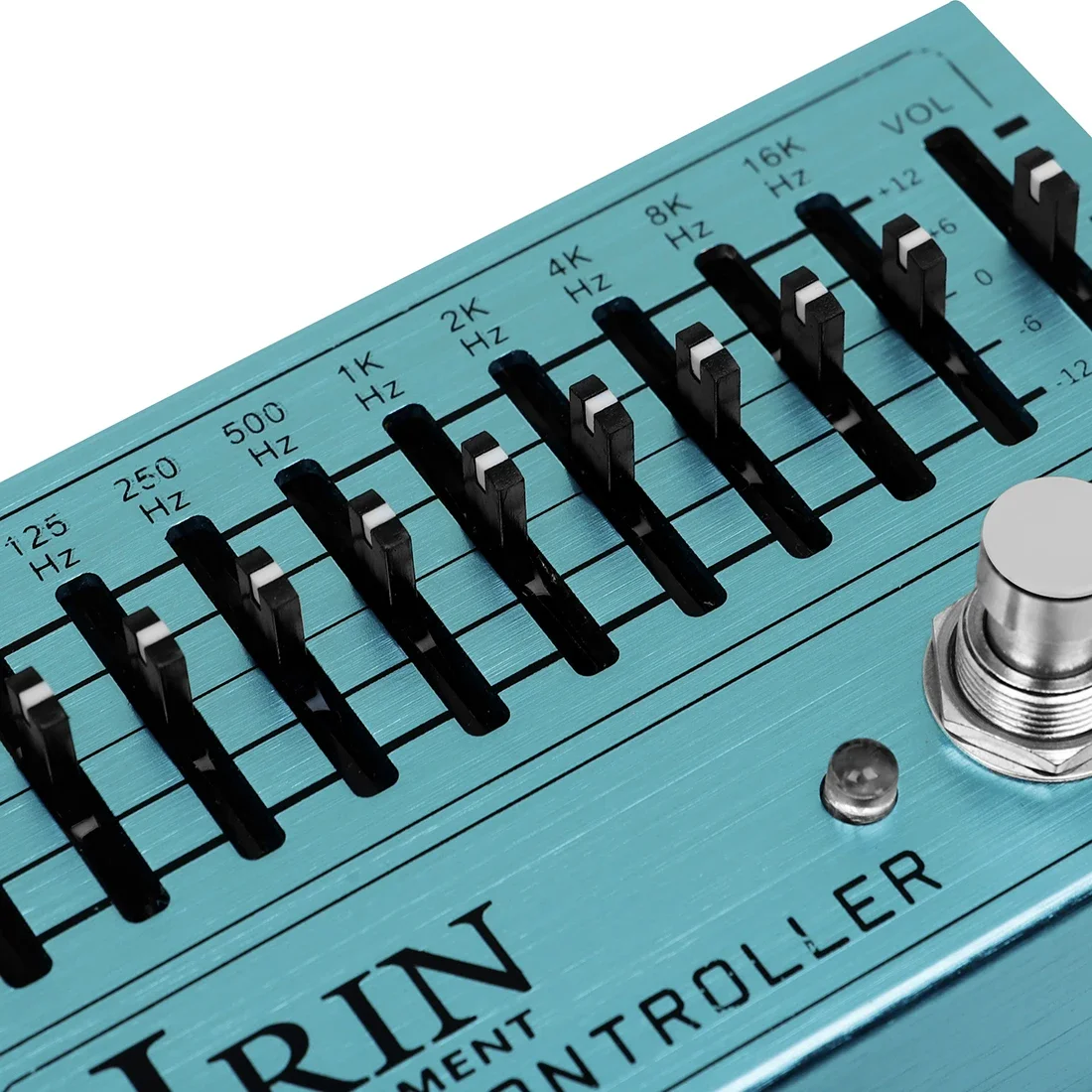 IRIN AN-40 Band Controller EQ Elektrische Gitaar Effectpedaal Aanpassingen Pedaal 10-Band Equalizer voor Elektrische Gitaar Accessoires