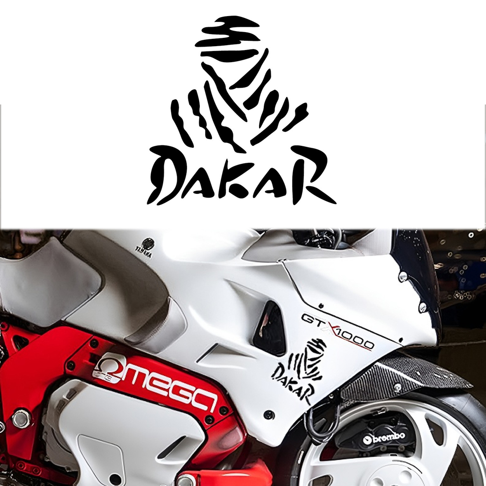 Auto Motorrad Aufkleber DAKAR Rally Spiel Auto Körper Stoßstange Windows Motorrad Laptop Wände Auto Körper Aufkleber Auto Tuning Zubehör