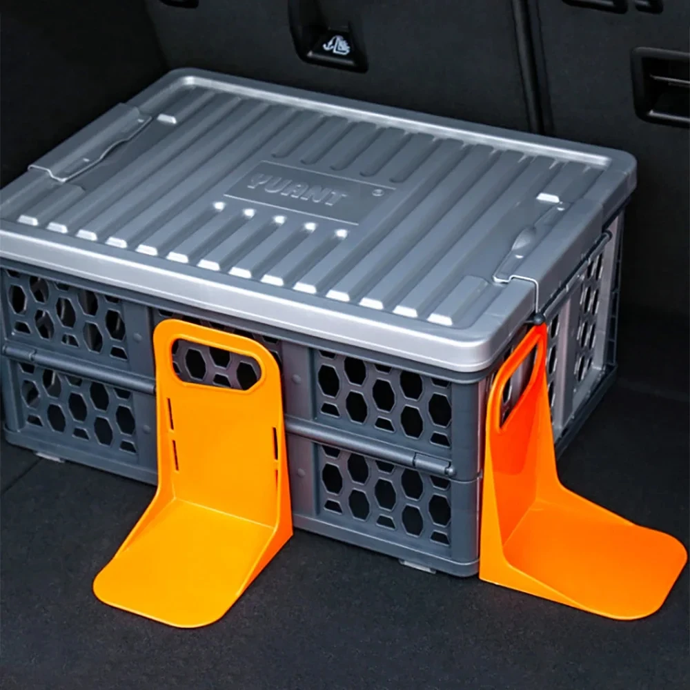 Porte-outil fixe multifonctionnel pour coffre arrière de voiture, 1 pièce, support de boîte à bagages, organisateur anti-secousse, support de rangement de clôture