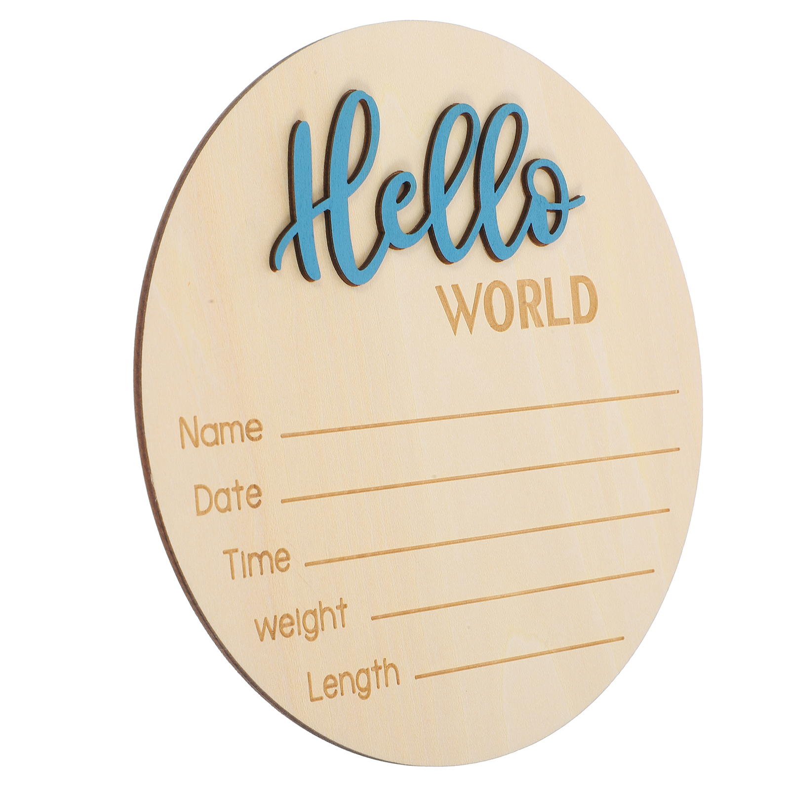 Sinal De Anúncio De Nascimento De Madeira Para O Bebê, Fotografia Prop, Recém-nascido Name Sign