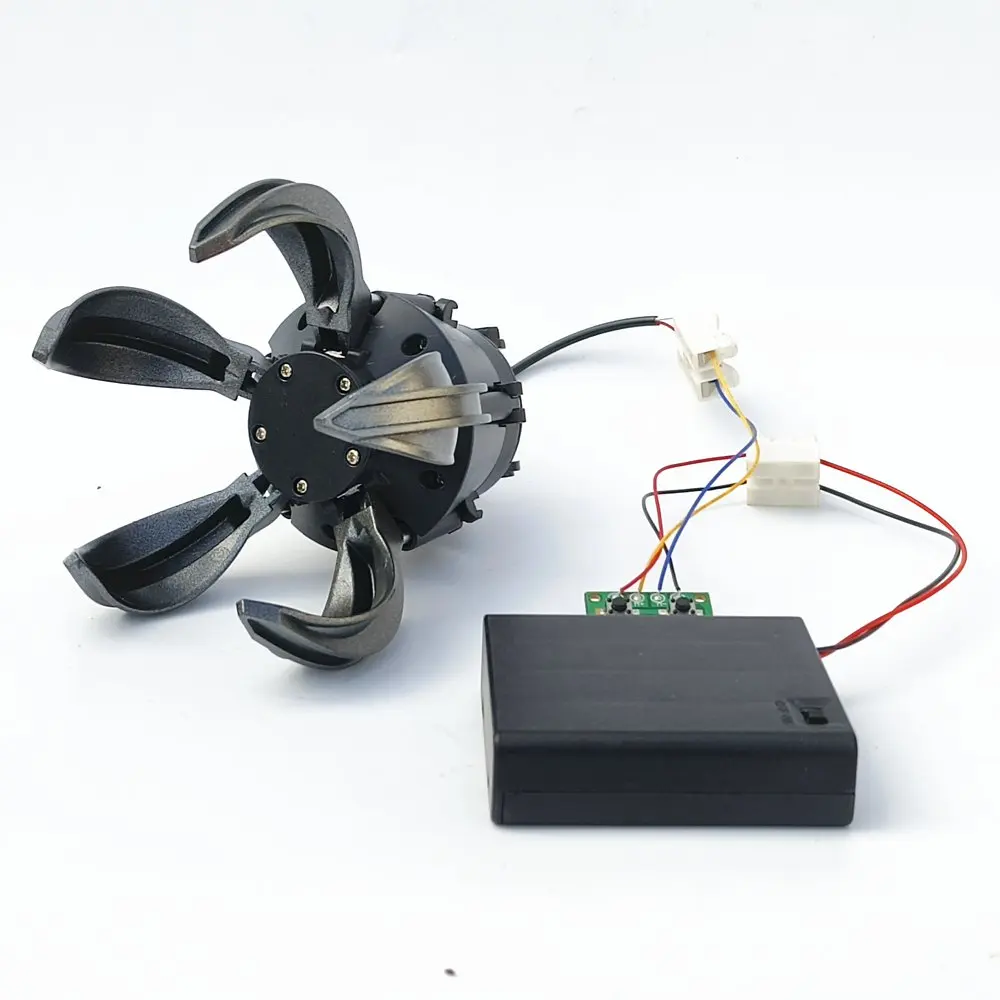 Plastic Ball Manipulator Gripper Claw with Controller Motor Gripper for Robot Arm UAV Excavator Clamp Programmable Toys DIY Kit