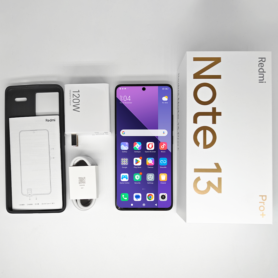 Global ROM Xiaomi Redmi Note 13 Pro Plus 200MP OIS Camera 1.5K 120Hz Display 120W Fast Charging Dimensity 7200-Ultra Smartphone