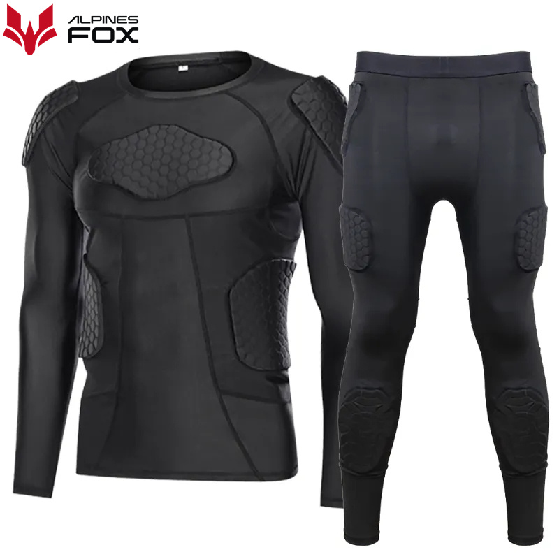 Armadura de motocicleta, Protector de ropa interior, chaqueta de Motocross, pantalones de capa, camisas de compresión, traje protector de cuerpo para motocicleta
