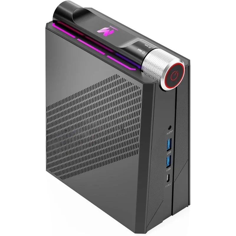 Mini PC para juegos de escritorio i7-12700H |   SSD DDR4 NVMe |   Conmutador de rendimiento de 3 modos, triple pantalla 4K, WiFi 6, Bluetooth 5.2