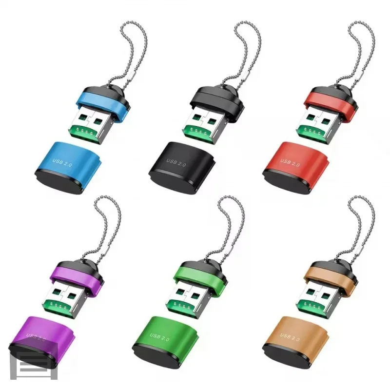 Mini USB Micro USB 2,0 High Speed Adapter SD/TF Speicher Kartenleser Für PC Computer Desktop Laptop Notebooks cartridge Zubehör