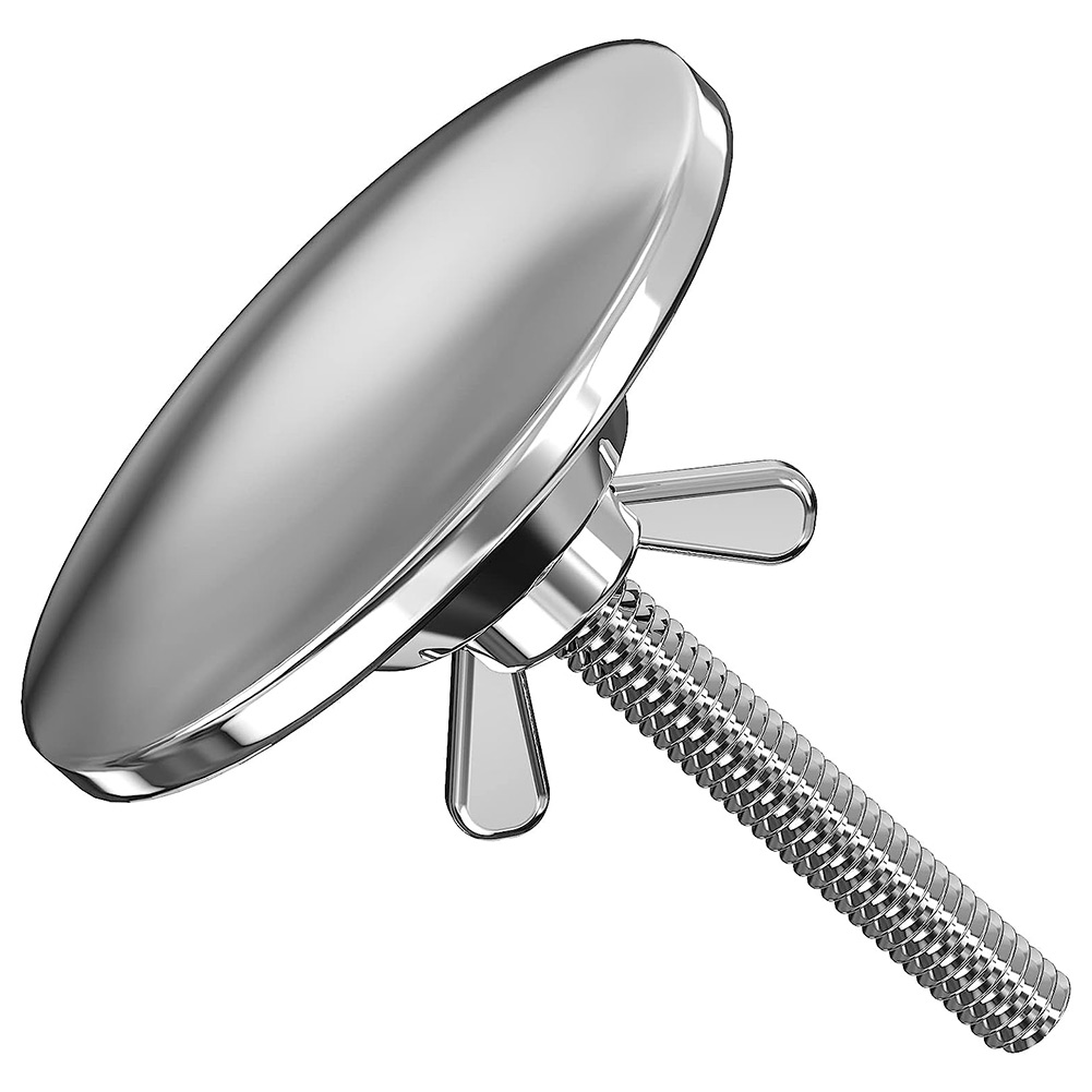 Tapa de acero inoxidable 304 para fregadero de cocina, tapón de enchufe de 2 pulgadas para grifo, tapa de placa