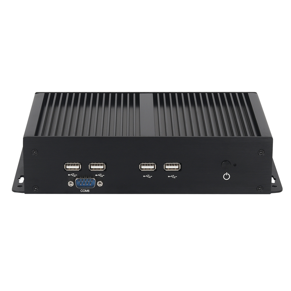 Бесвентиляторный промышленный мини-ПК Intel 10th/8th i5 i7 6x COM RS232/422/485 TTL 2x Ethernet 8xUSB HDMI DP LVDS WiFi 4G 5G LTE SIM