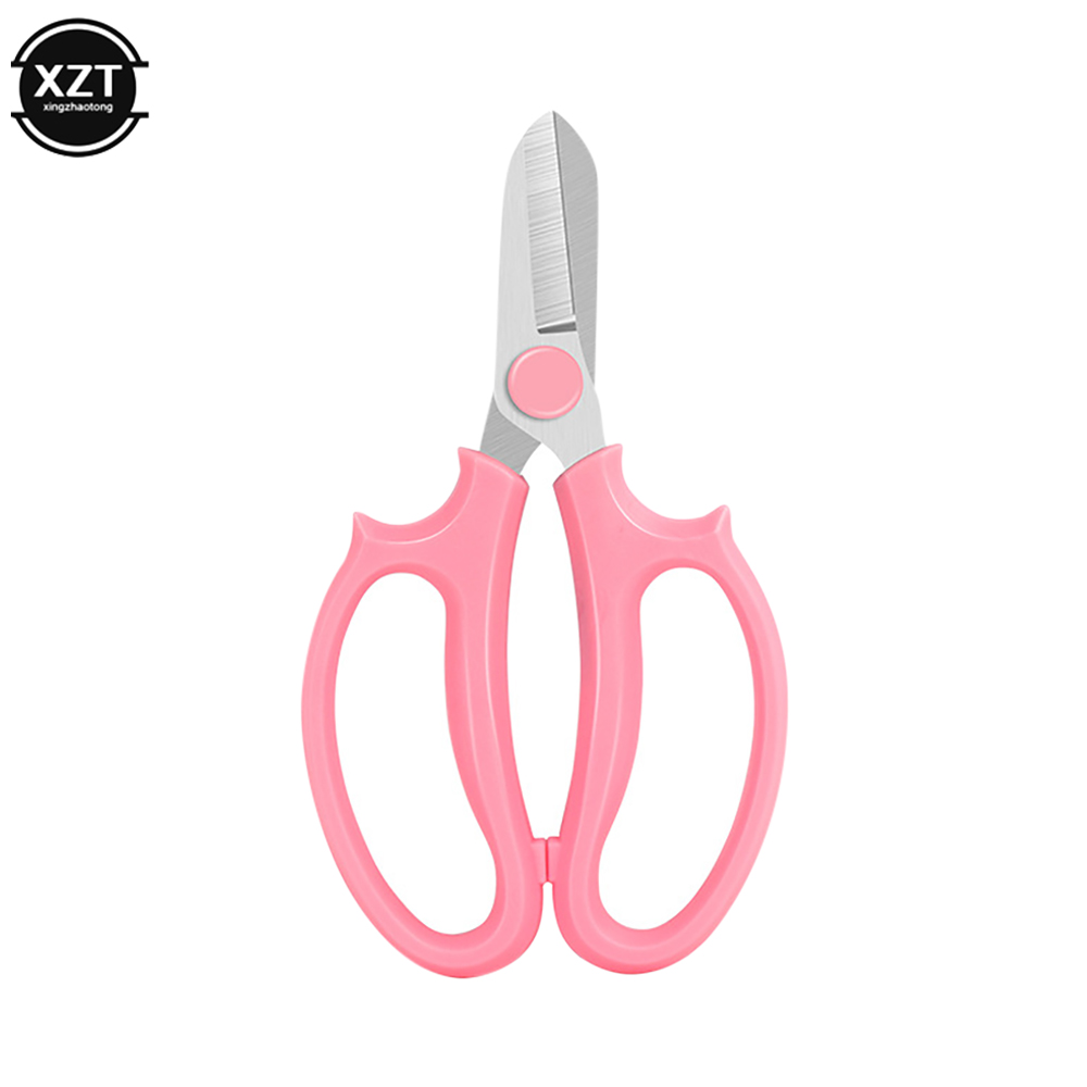 Edelstahl Gartenschere Blumenschere Professionelle Blumenschere Bequemer Griff Gartenschere Neu