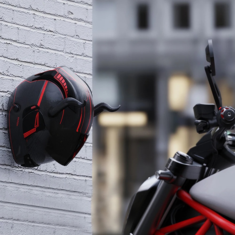 2-5 SZT. Haczyki na Kask Motocyklowy Wielofunkcyjne Wieszaki Uchwyt Domowy Bagaż Kurtka Uchwyty Kuchenne Półki Szafki Ścienne Haczyki