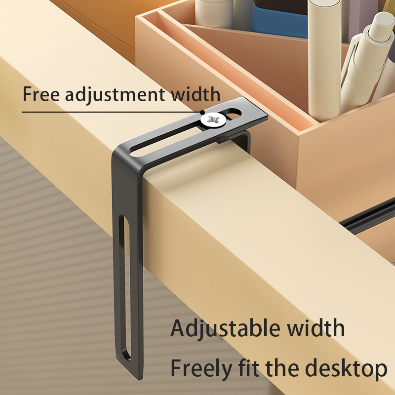 Desk File Organizer Mesh 5-Tier, Hanging Wall Mount Document Organization Stand, Desktop Vertical Mail Paper Folder Holder Rack