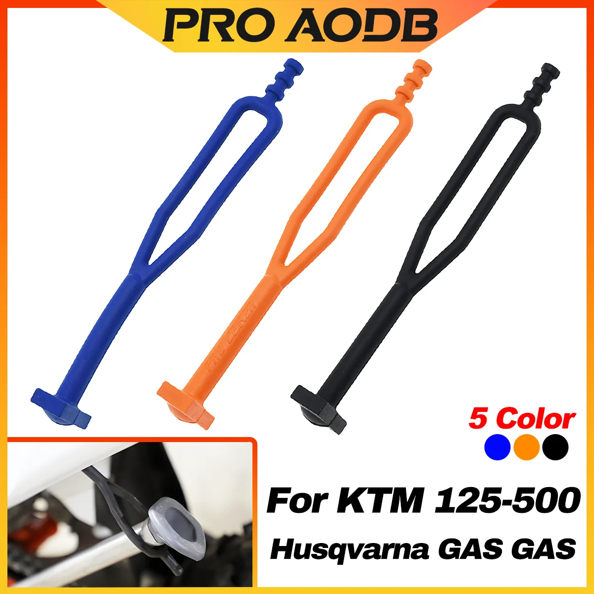 Motocross borracha kickstand suporte lateral cinta molas kit para ktm exc excf xcf xcw xcfw tpi seis dias 150 250 300 350 450 500