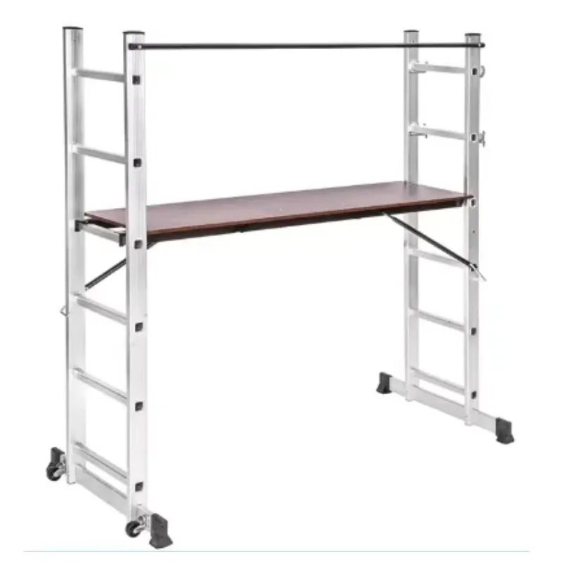 2*6 Steps Scaffolding Ladder with Good Aluminum Alloy for Construction