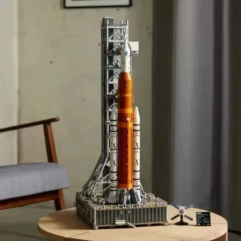 Blocs de construction de fusée Super navette spatiale, nouveau produit, système de lancement spatial Artemis, kit de construction de maquettes, jouets en brique Space SLS, 2025
