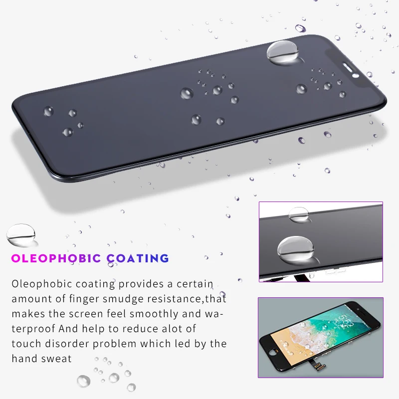 AAA + OEM LCD para iPhone 6 6s 7Plus 8Plus LCD pantalla táctil digitalizador montaje para iPhone 6Plus 6sPlus 7 8 pantalla