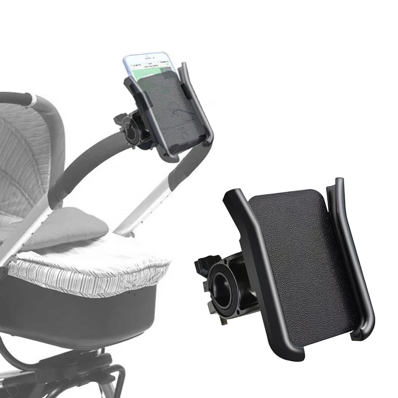 Carrinho de bebê alça barra suporte do telefone mãe pai handfree suporte do telefone móvel universal para motocicleta guiador suporte celular